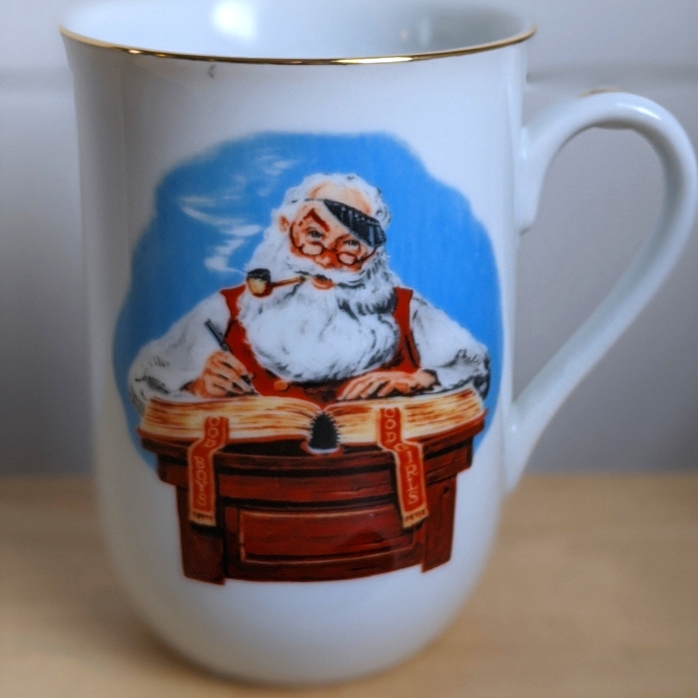 Norman Rockwell 1987 museum collection mugs